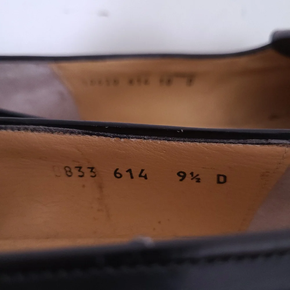 Salvatore Ferragamo Black LUCUS Kiltie IRREGULAR SIZES Loafers Shoes Size 9.5 10